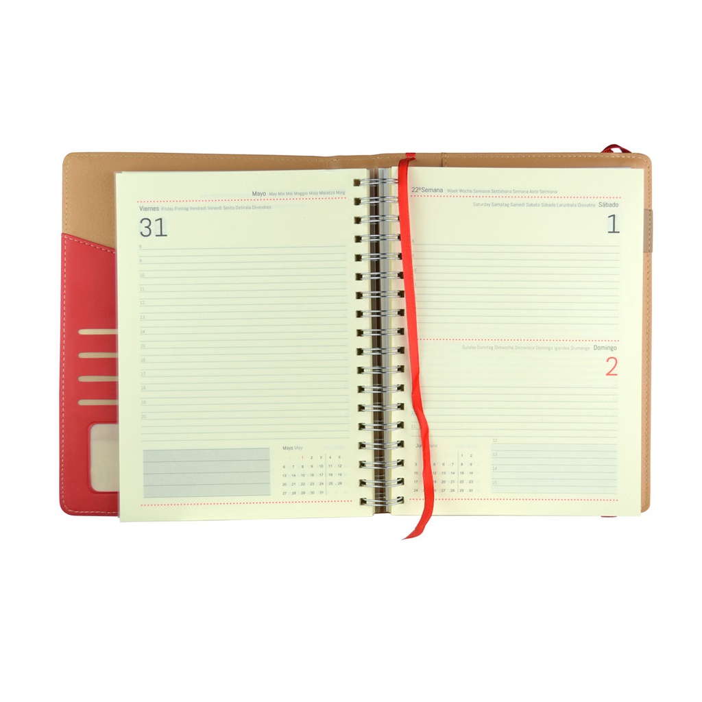 AGENDA FUNDA WIRE-O (24DP) - 3513