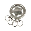 LLAVERO FUNCIONAL PLATA SATINADA